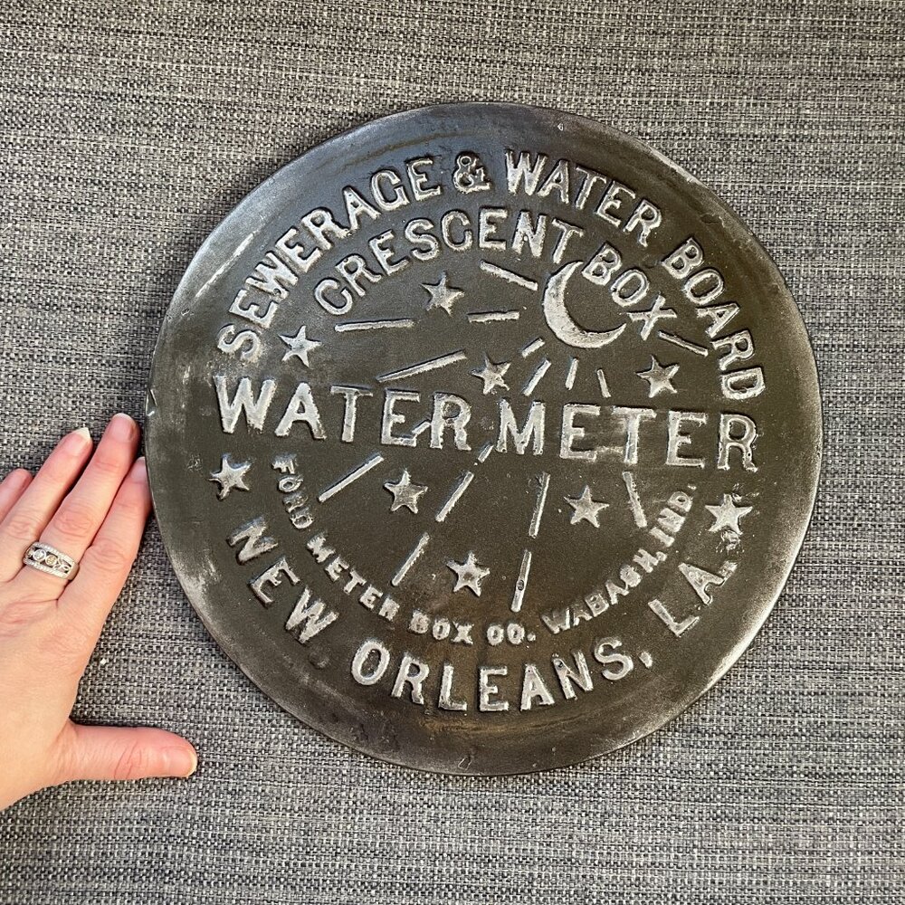 Iconic New Orleans Water Meter Replica